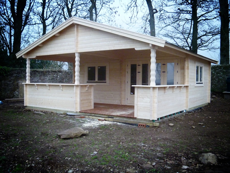 FPL9202 - 600x400 Cabin with 3m Porch